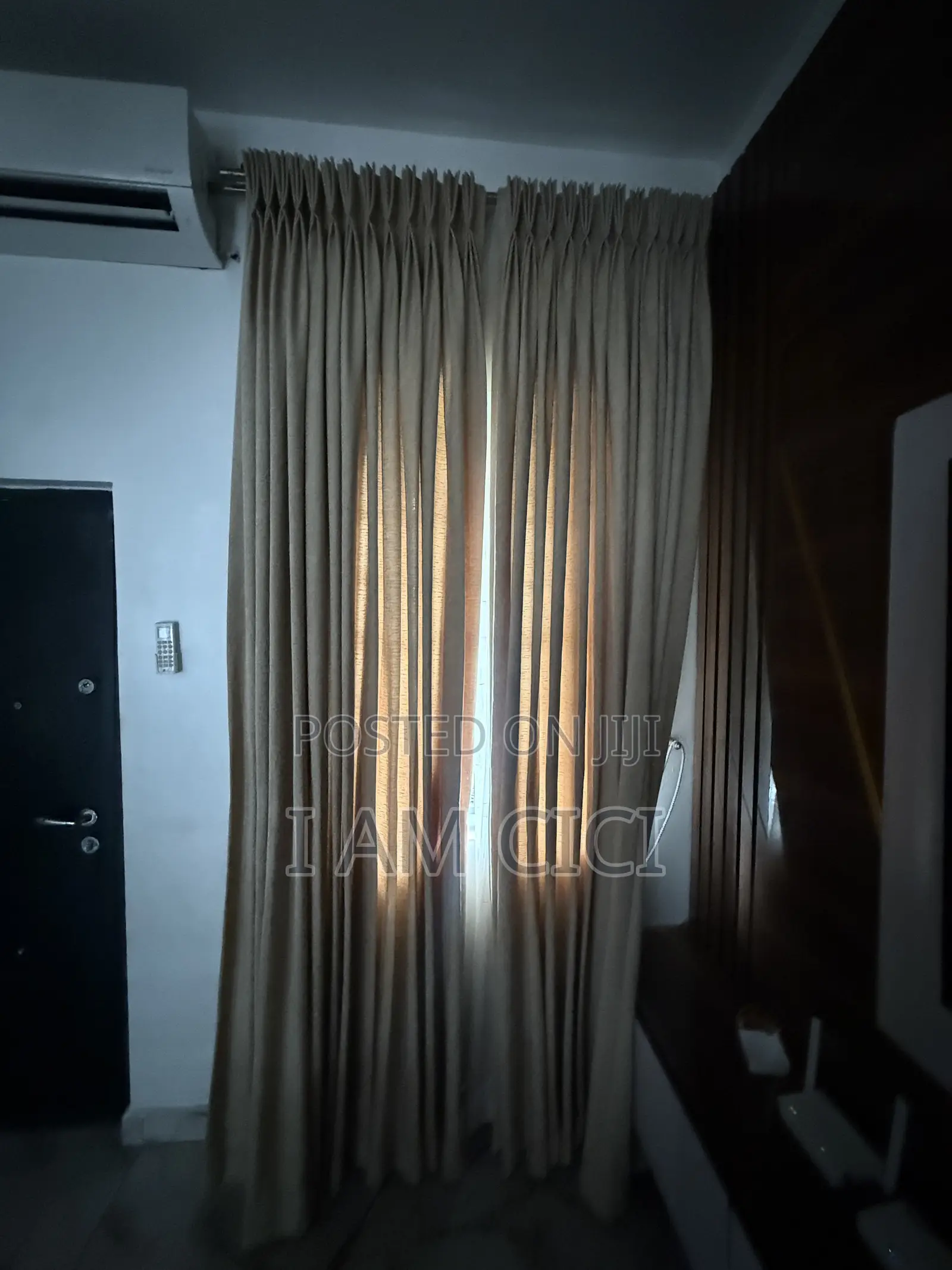 Neatly Used Curtain