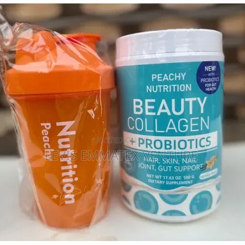 Peach Peachy Nutrients Beauty Collagen + Probiotic