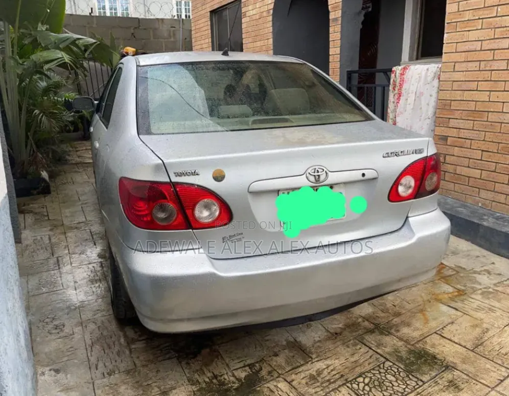 Toyota Corolla 2006 Silver