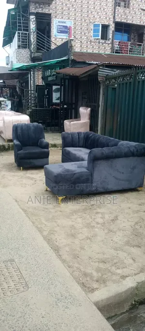 New Latest L Shape Fabric Chair