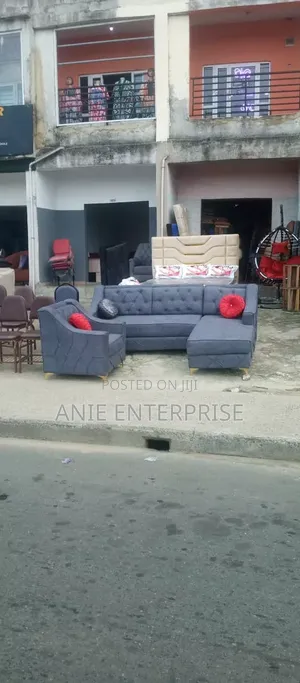 Sweetest L Shape Fabric Chair
