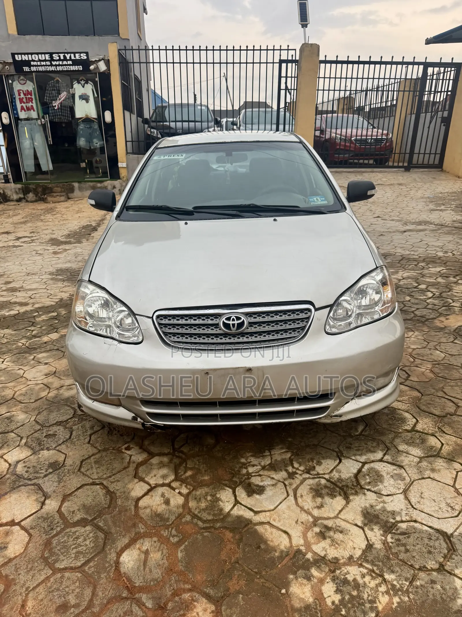 Toyota Corolla S 2004 Silver