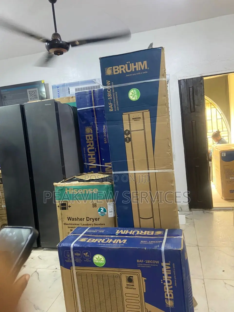 Bruhm 2 Tons Standing Inverter Ac Model Baf-18icow