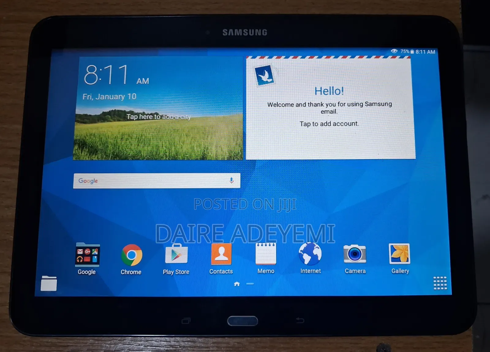 Samsung Galaxy Tab 4 16 GB Black