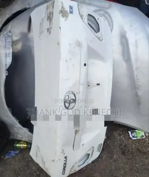 Direct Tokunbo Boot Corolla 2008 Model