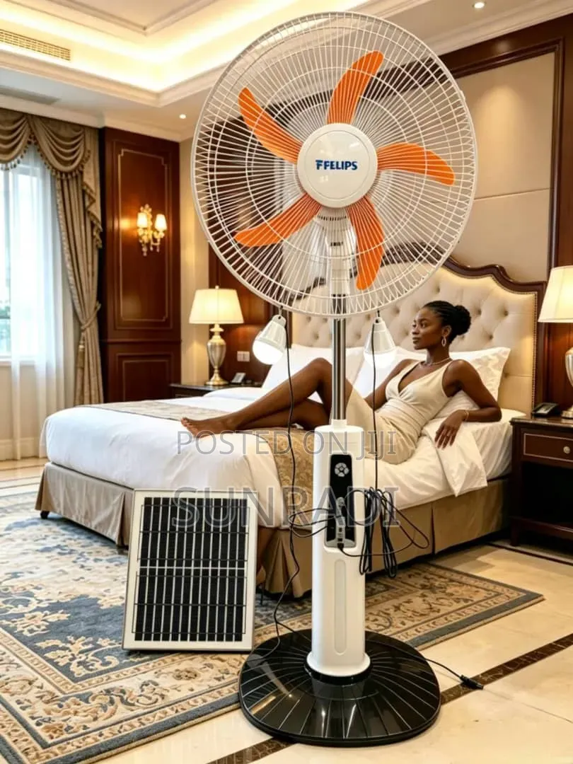 Luxury 18 Inches Solar Fan