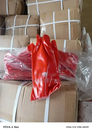 Red Rubber Gloves