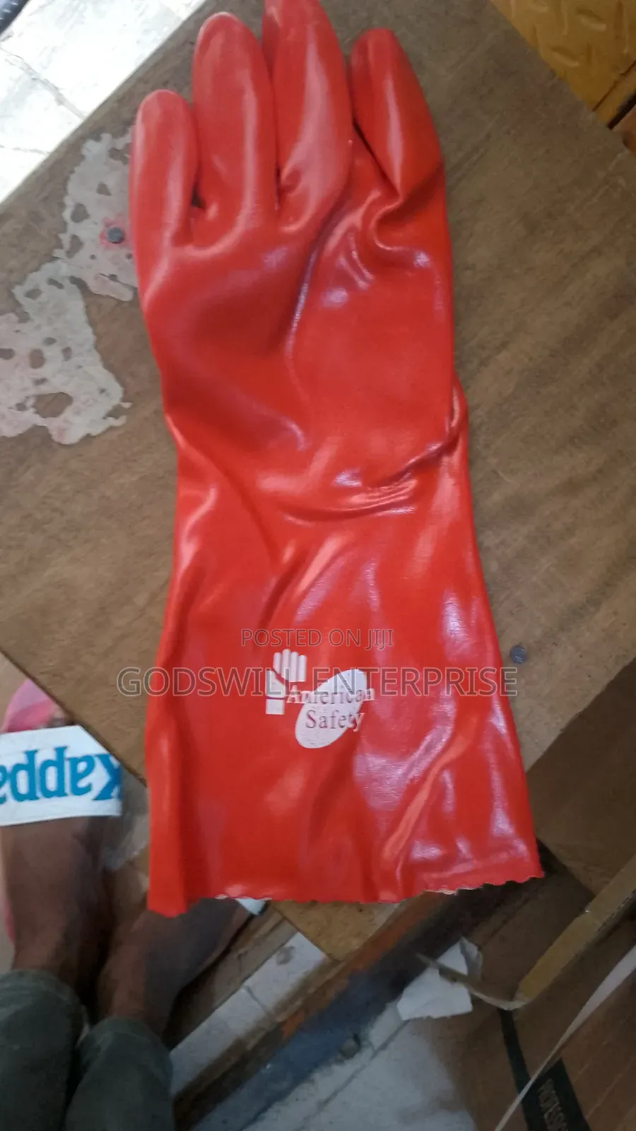 Red Rubber Gloves