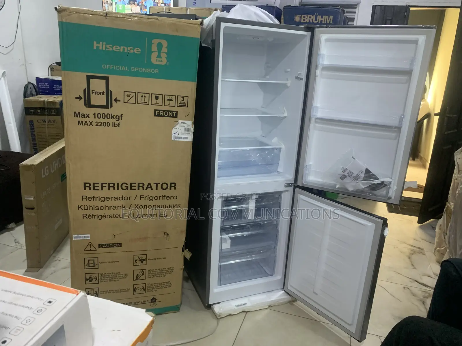 Hisense Rd-29dca 225l Refrigerator With Quiet Operation and Bottom Fre