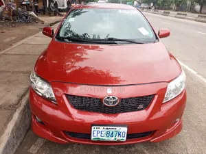 Toyota Corolla 2009 Red