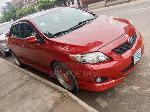 Toyota Corolla 2009 Red