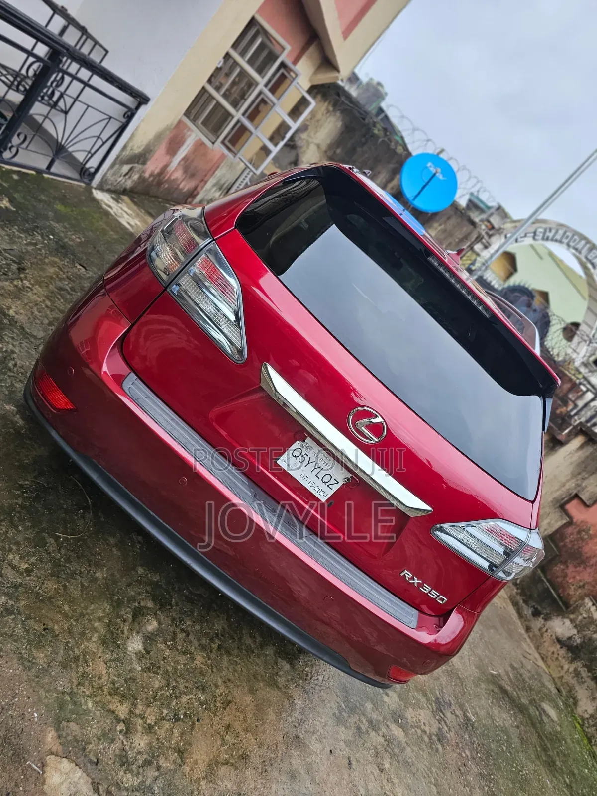 Lexus RX 2012 Red