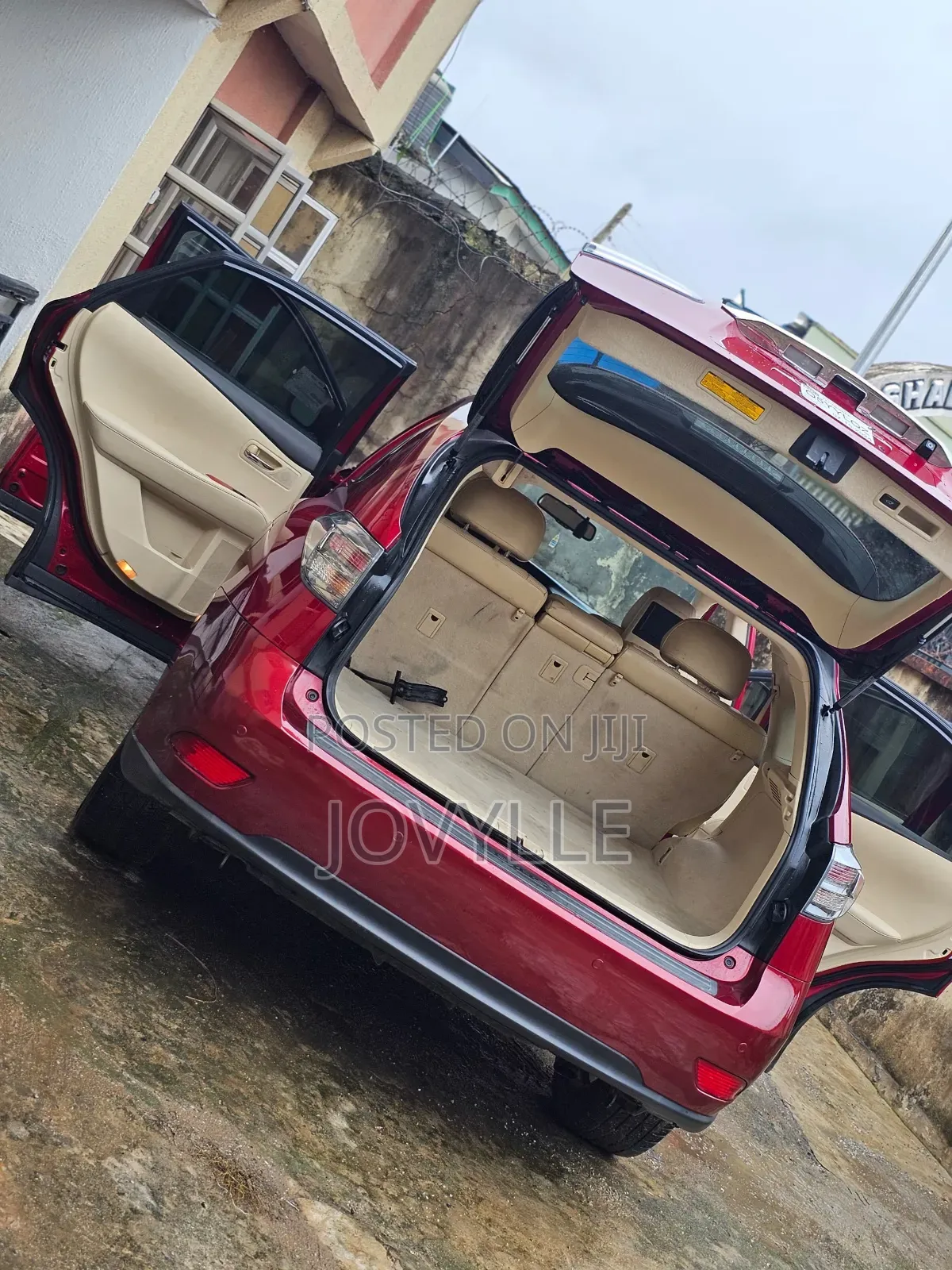 Lexus RX 2012 Red