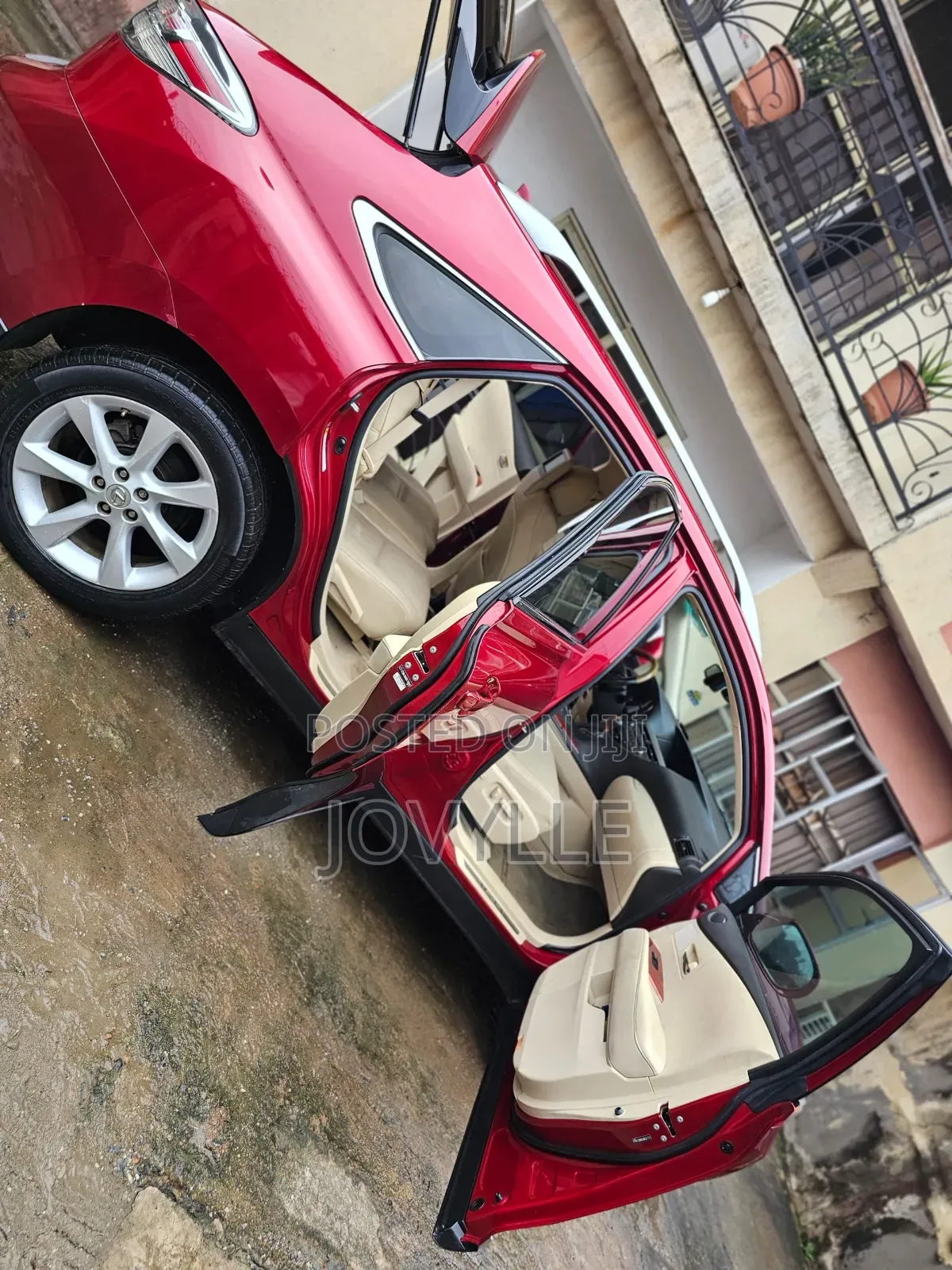 Lexus RX 2012 Red