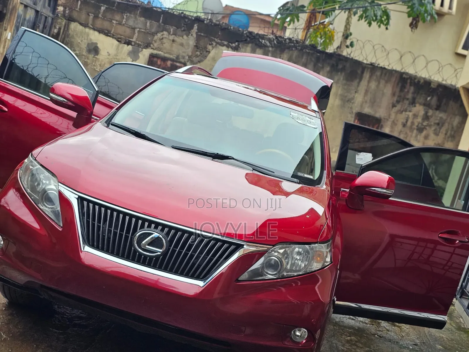 Lexus RX 2012 Red