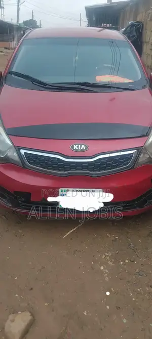 Kia Rio SX 4dr Sedan (1.6L 4cyl 6A) 2014 Red