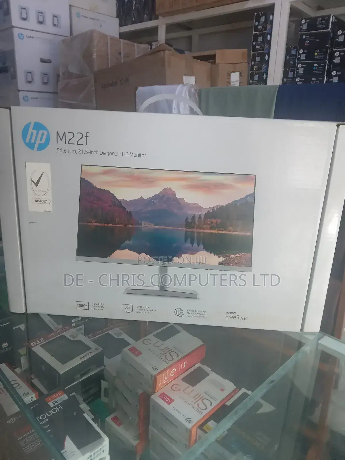 Hp M22f Monitor Display