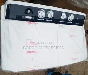 Lg 12kg Twin Tub Washing Machine-Wm 1401