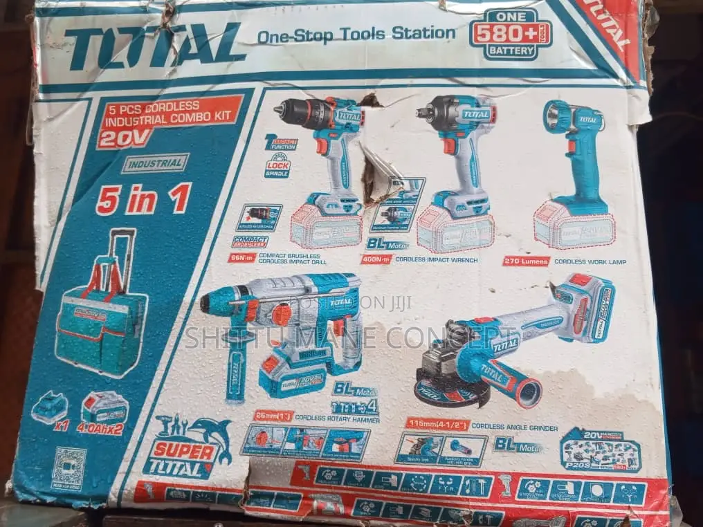 Total Cordless Combo Kit 5 in 1