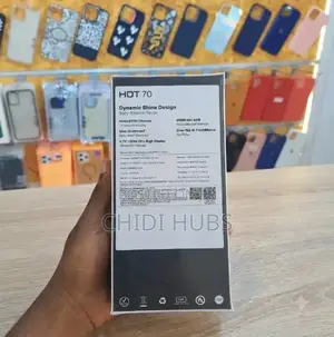 New Infinix Hot 70 128 GB Black