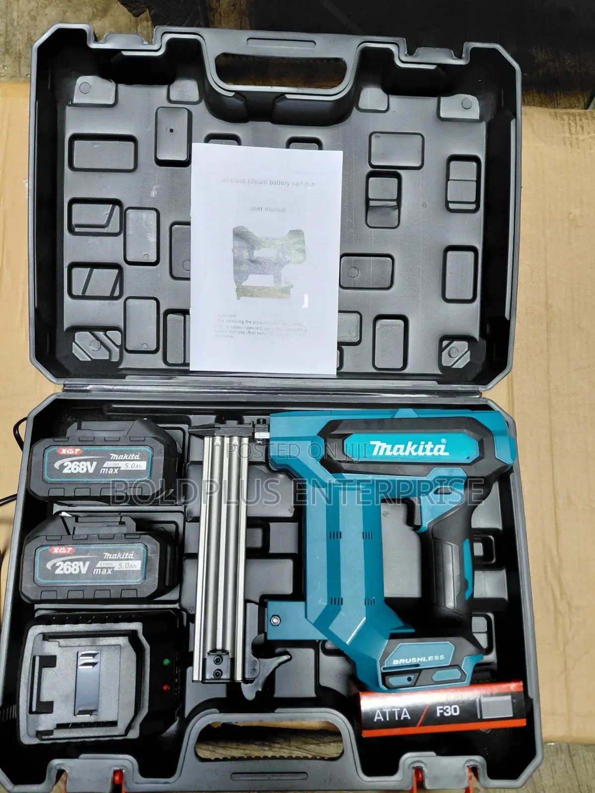 F30 Rechargable Nailer Machine
