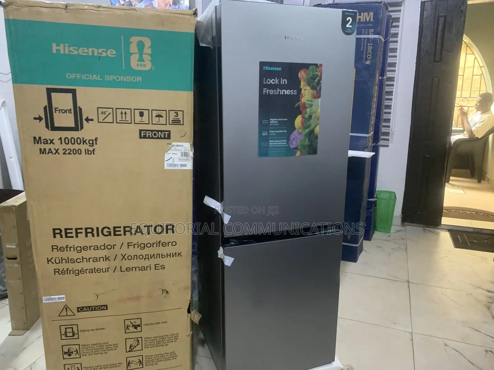 Hisense Rd-29dca 225l Refrigerator With High Performance Cooling Syste