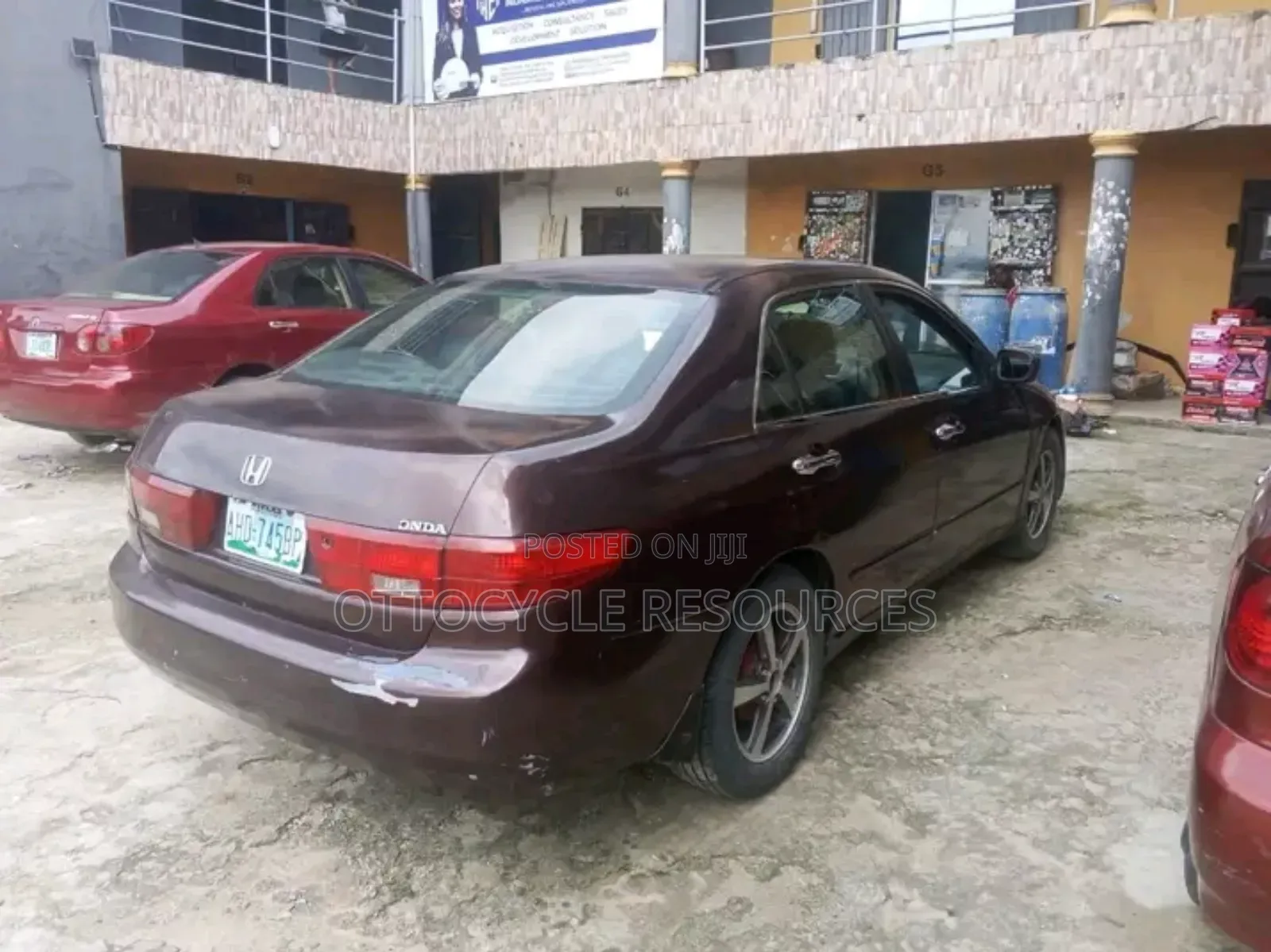 Honda Accord 2004 Maroon