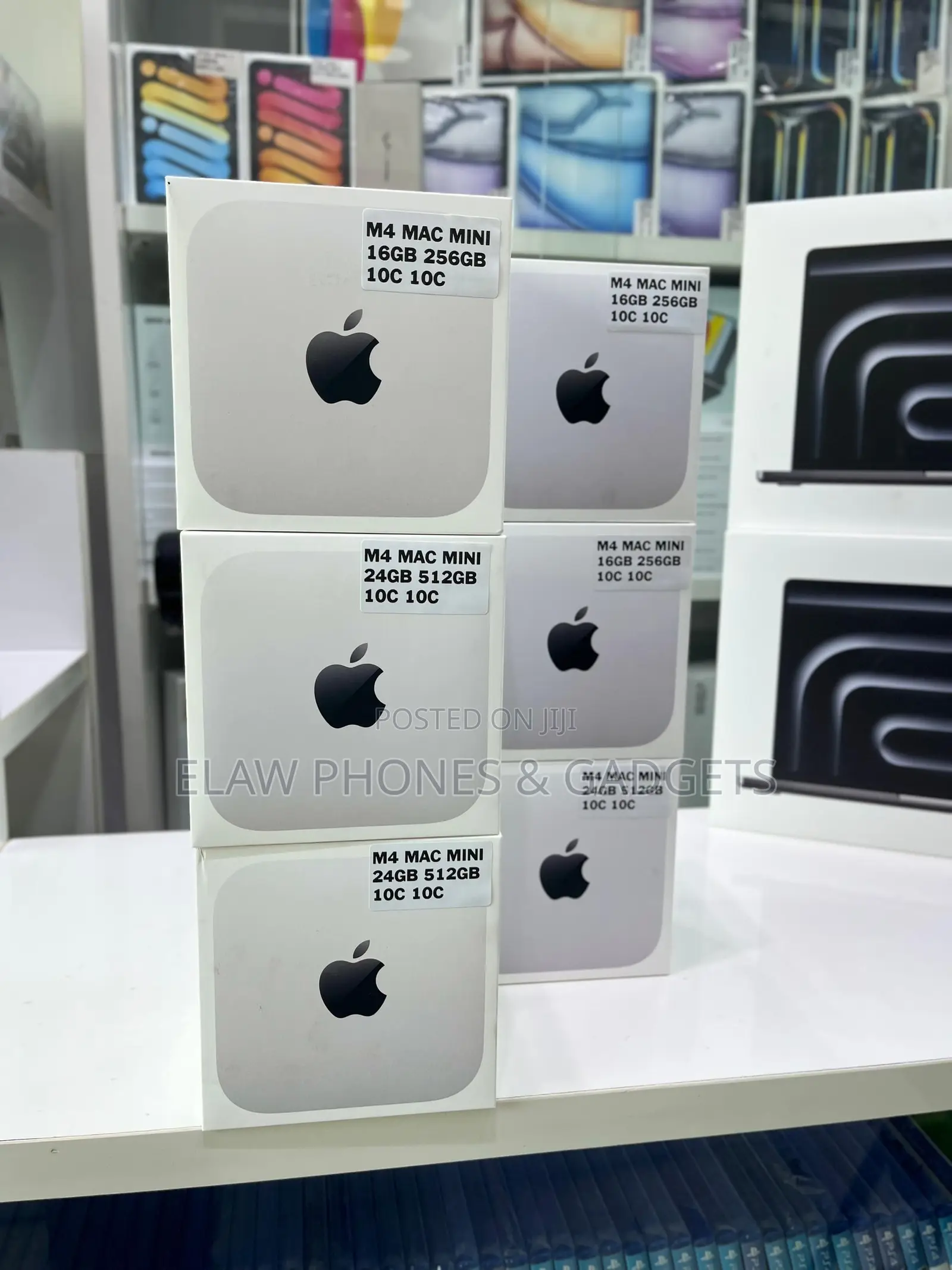 New Desktop Computer Apple Mac Mini M4 24GB Apple M4 SSD 512GB