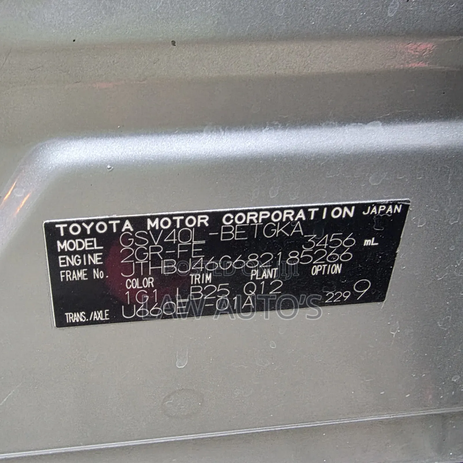 Lexus ES 350 2008 Silver