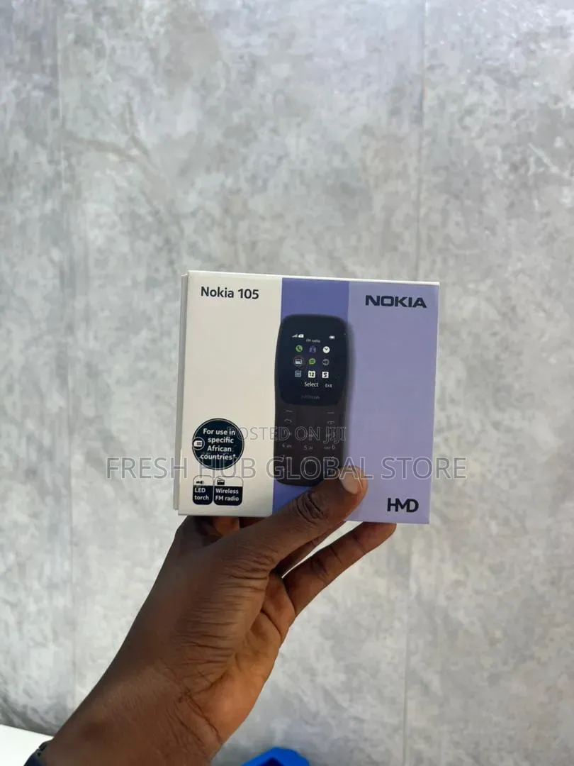 New Nokia 105 Black