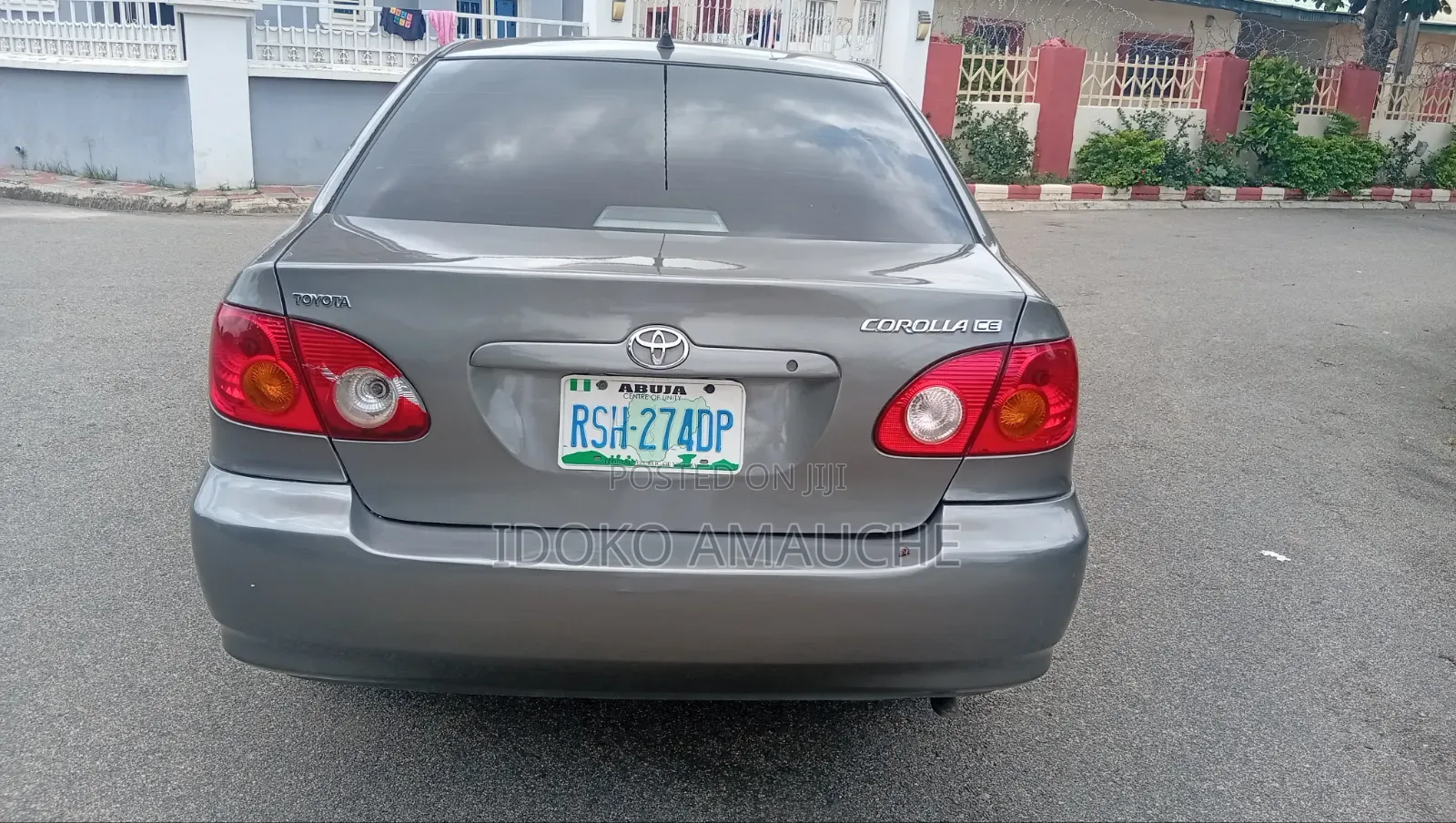 Toyota Corolla 2004 Gray