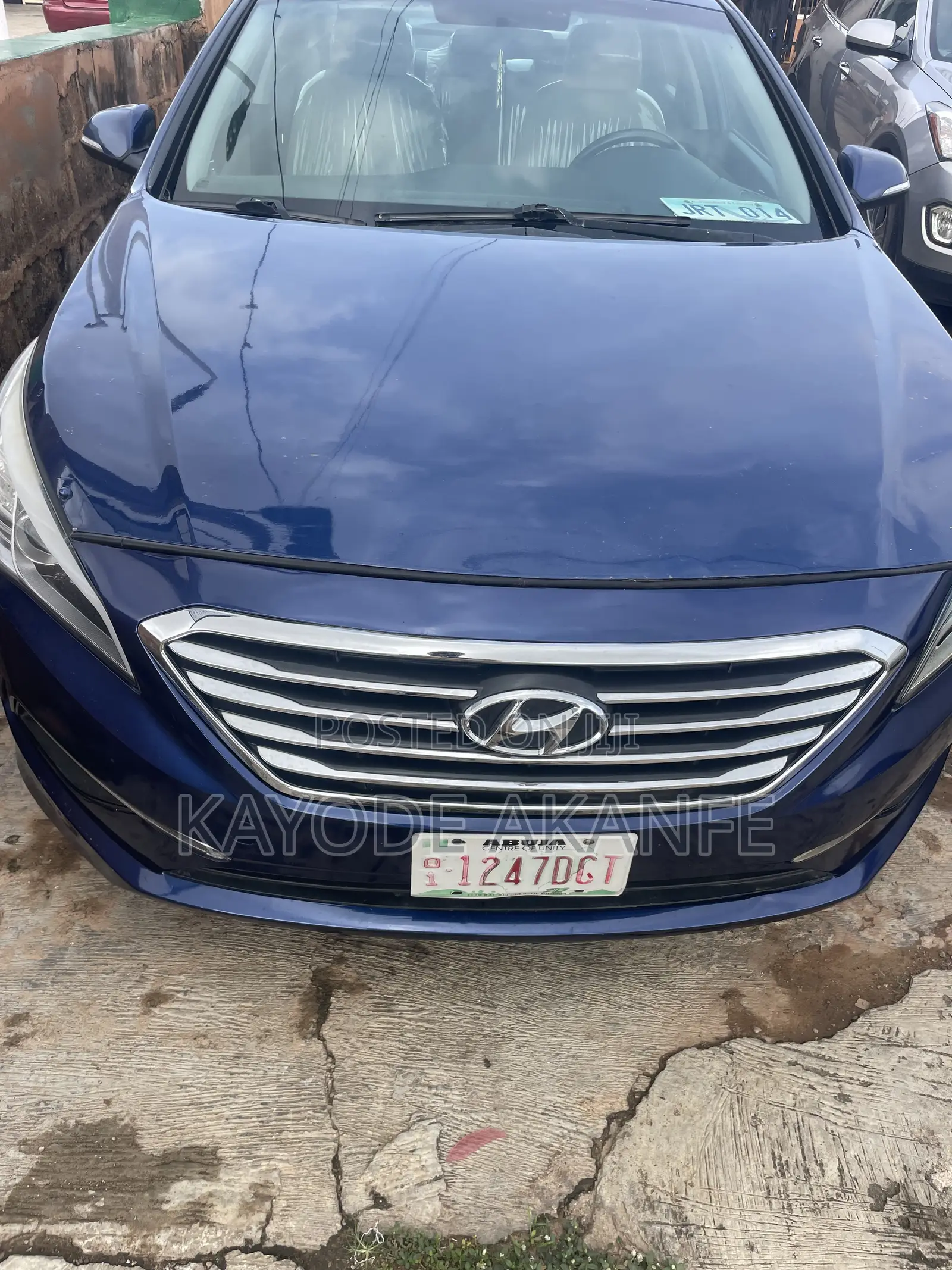 Hyundai Sonata 2016 Blue