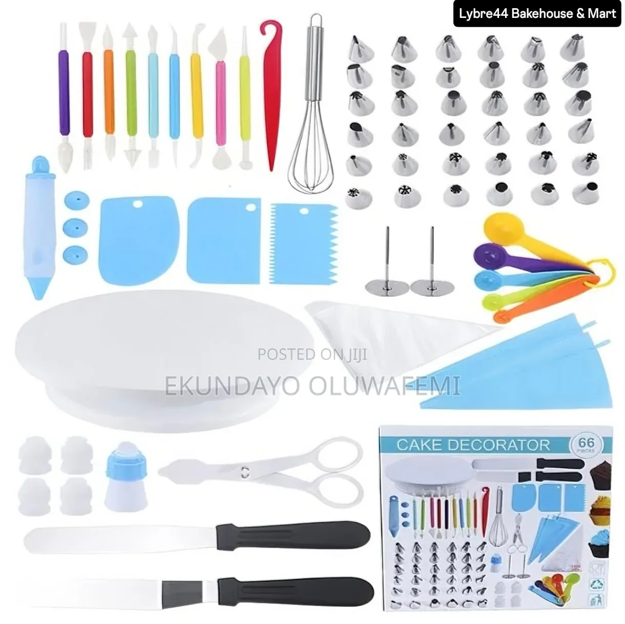 66 PCS Cake Decoration Tools