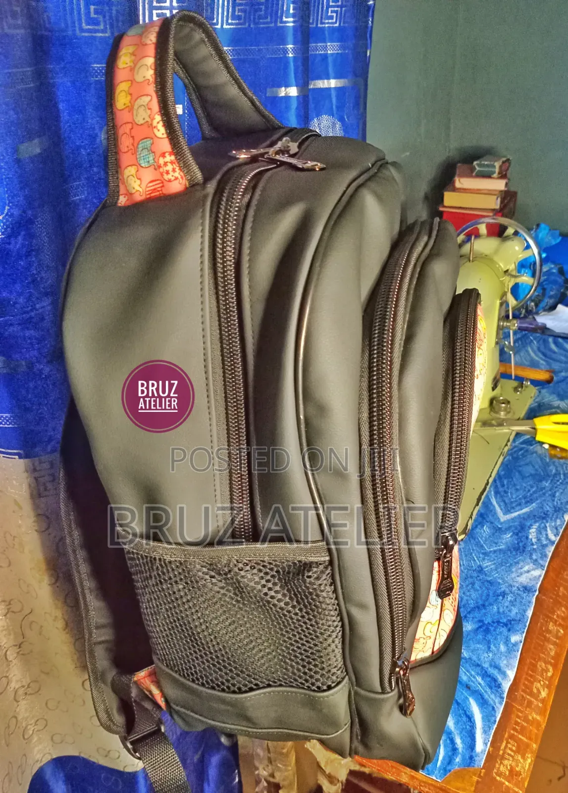 School Backpack Lunch Bag Set