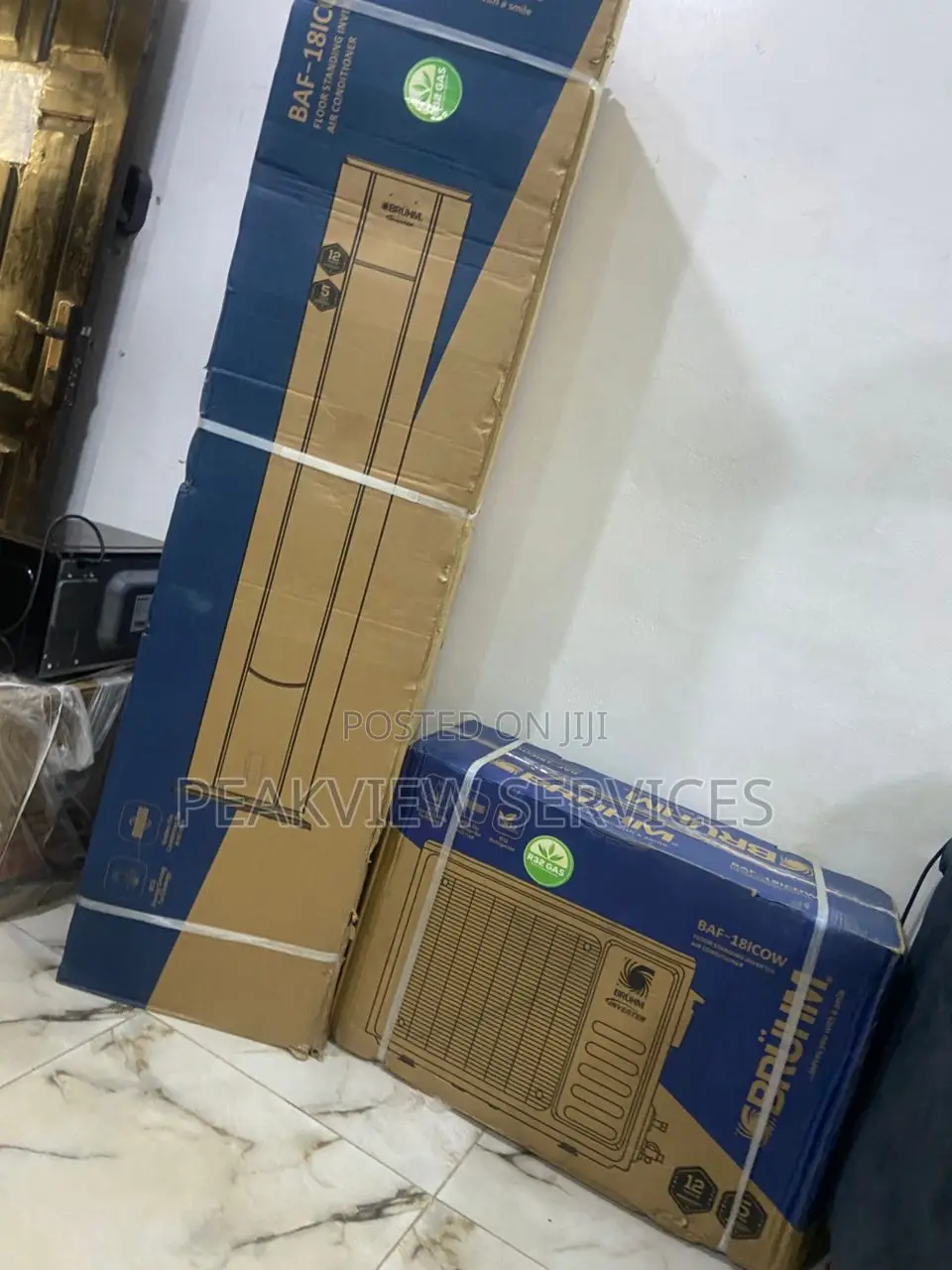 Bruhm 2 Tons Tower Inverter Ac Model Baf-18icow Eco-Friendly Cooling