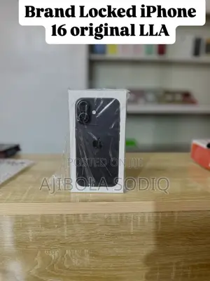 New Apple iPhone 16 128 GB Black