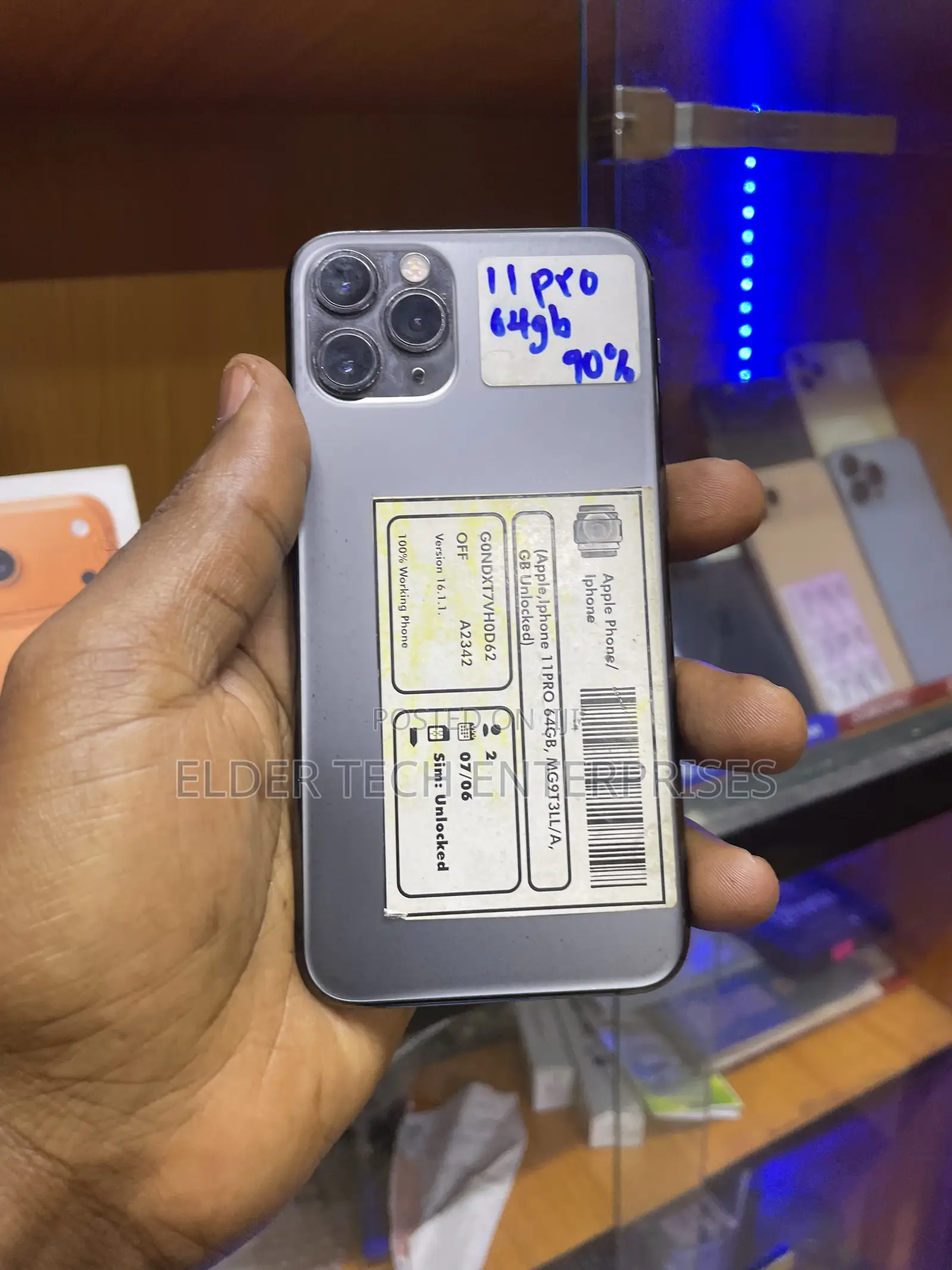 Apple iPhone 11 Pro 64 GB Black