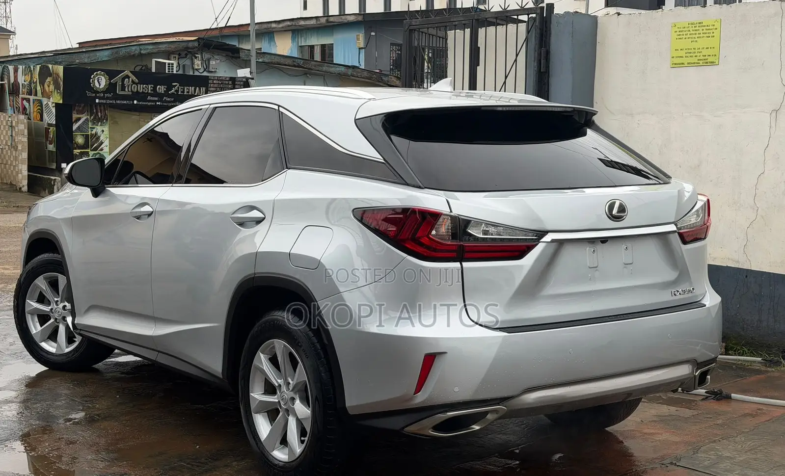 Lexus RX 2017 Silver