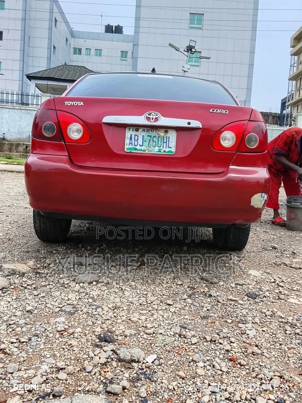 Toyota Corolla 2003 Red