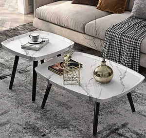 ￼
￼
+1
These Elegant Nested Tables Feature a Faux Marble Top