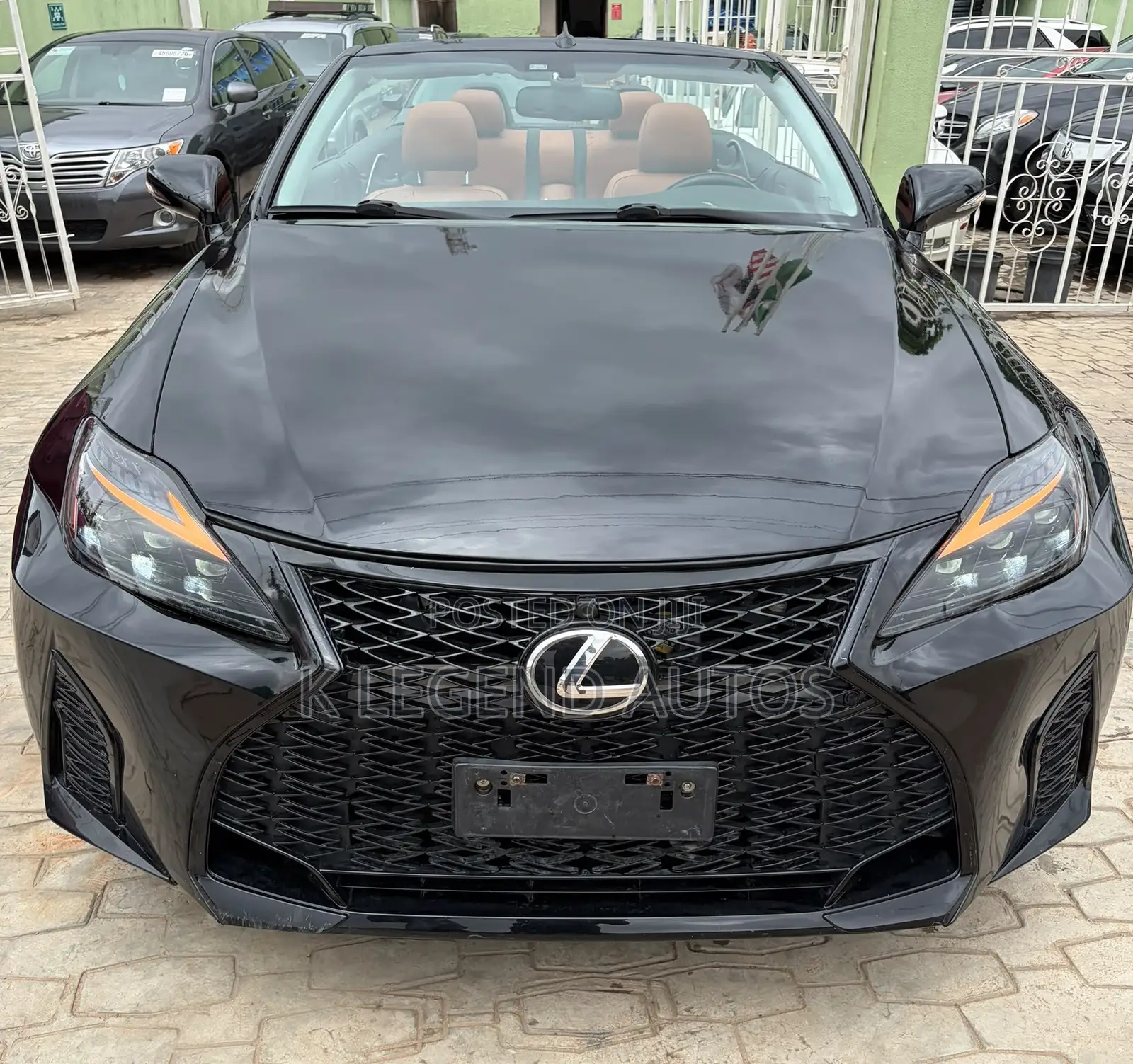 Lexus IS 350 C 2010 Black