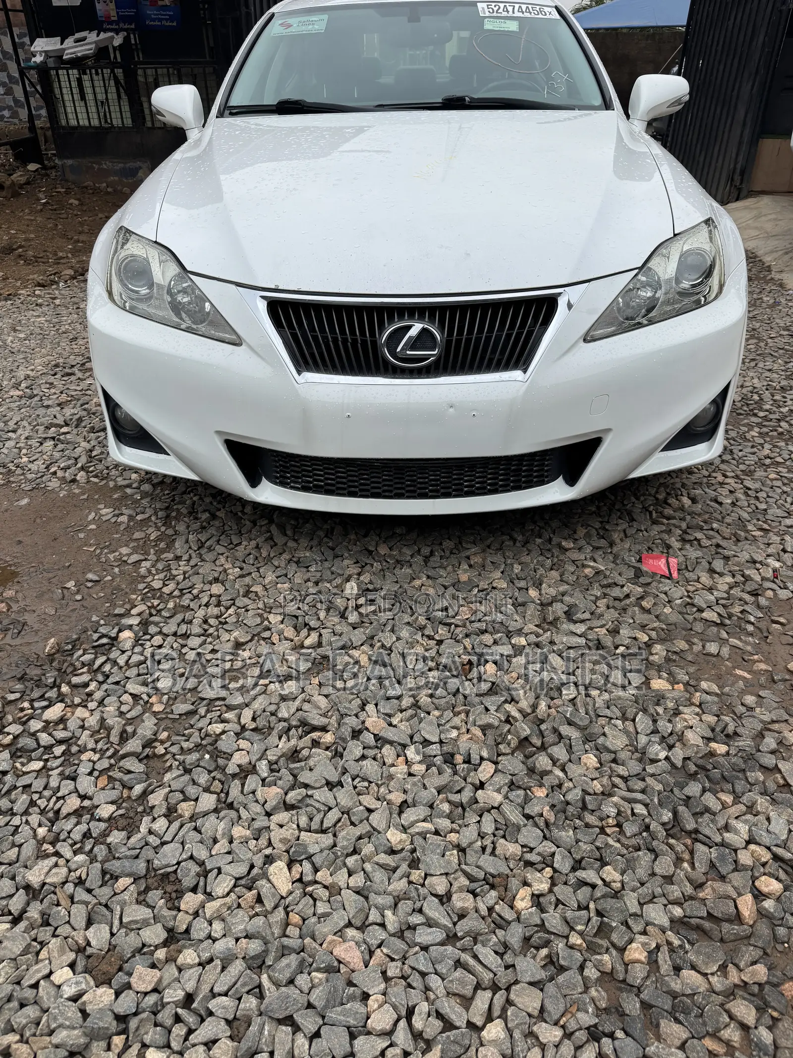 Lexus IS 2012 White