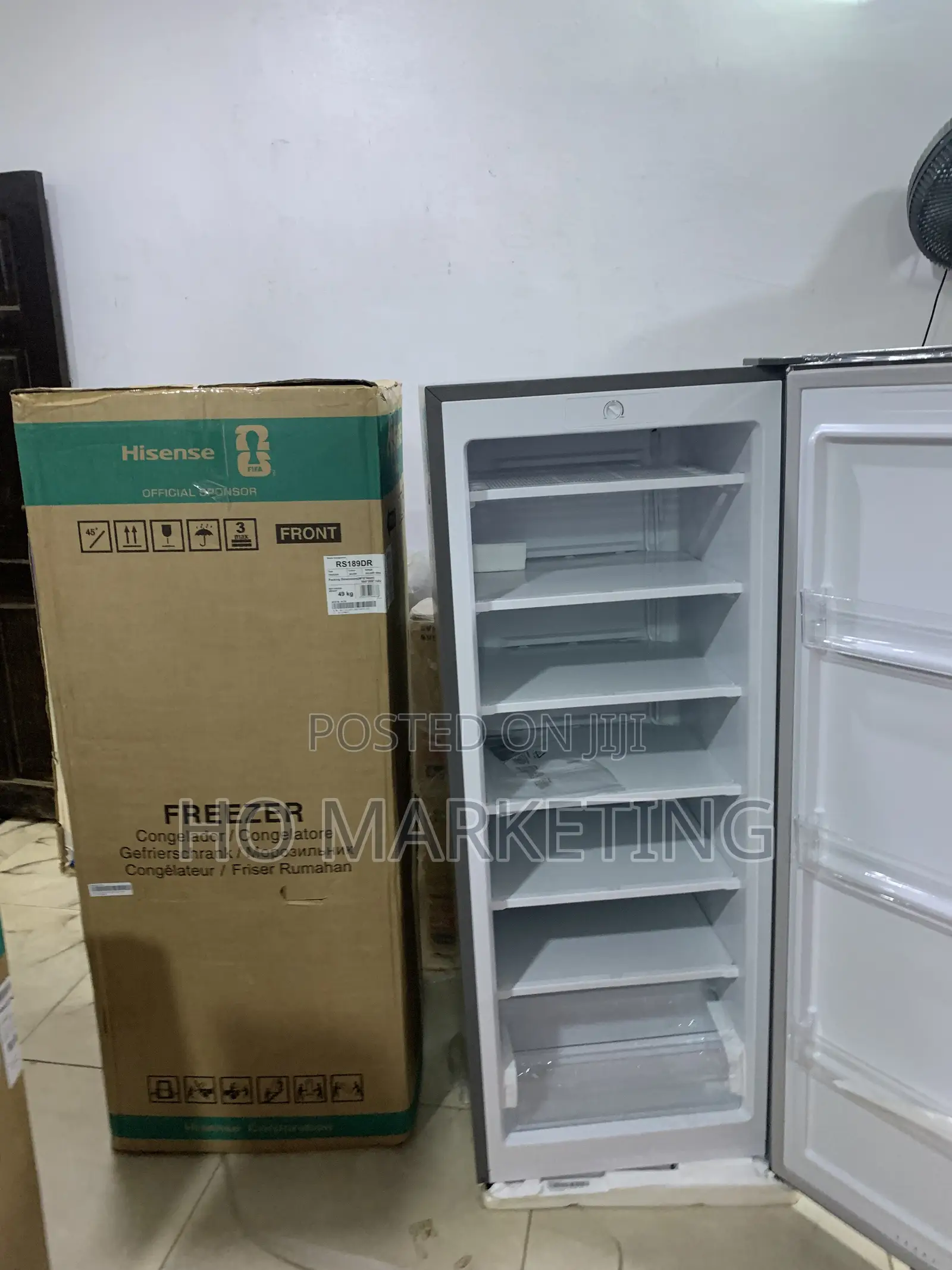 Hisense 189hs Upright Freezer With Spacious Interior