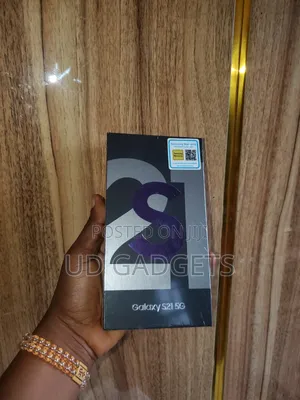New Samsung Galaxy S21 5G 128 GB Black