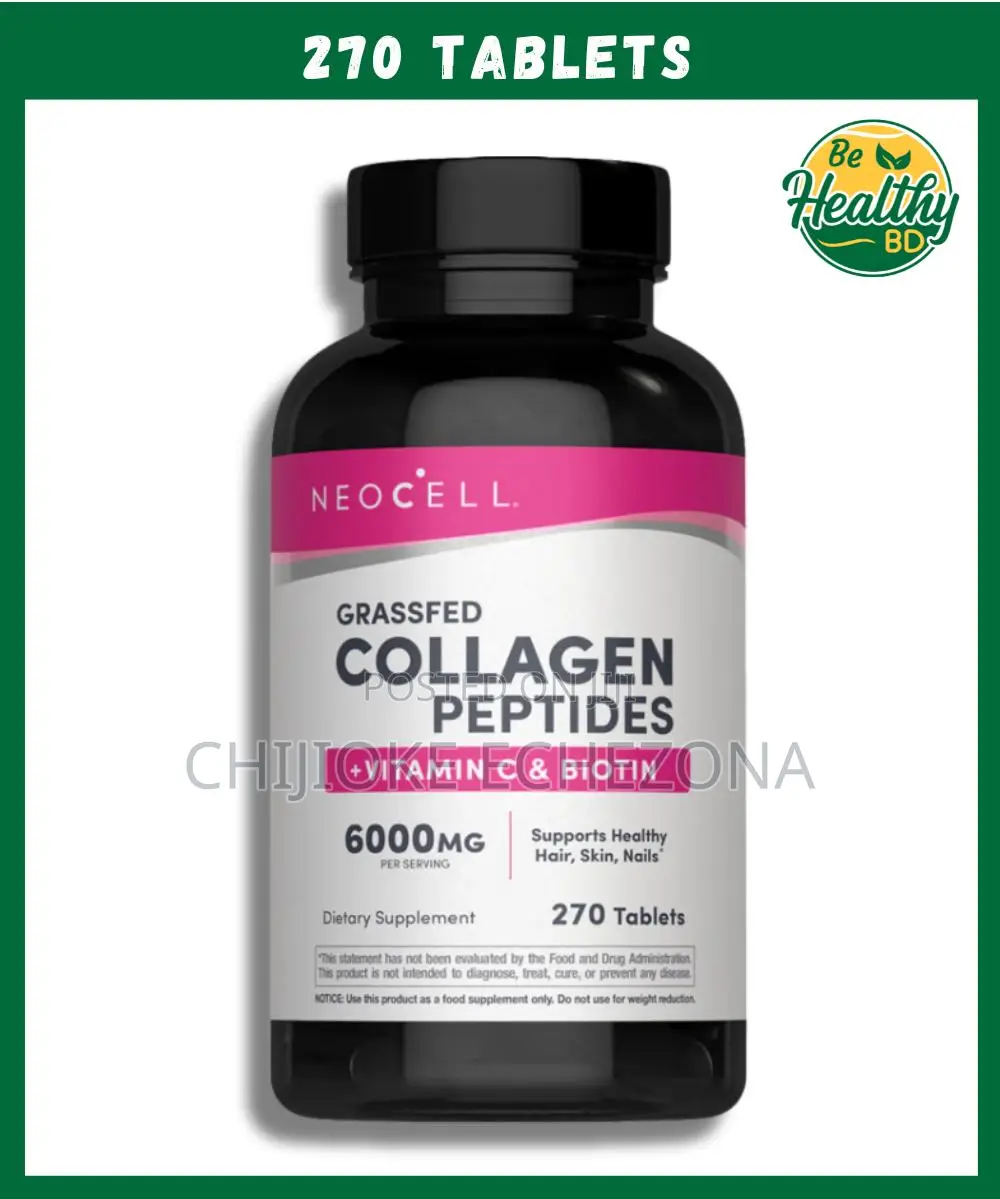 Neocell Grasfed Collagen Peptides 6000mg - 270 Apsules