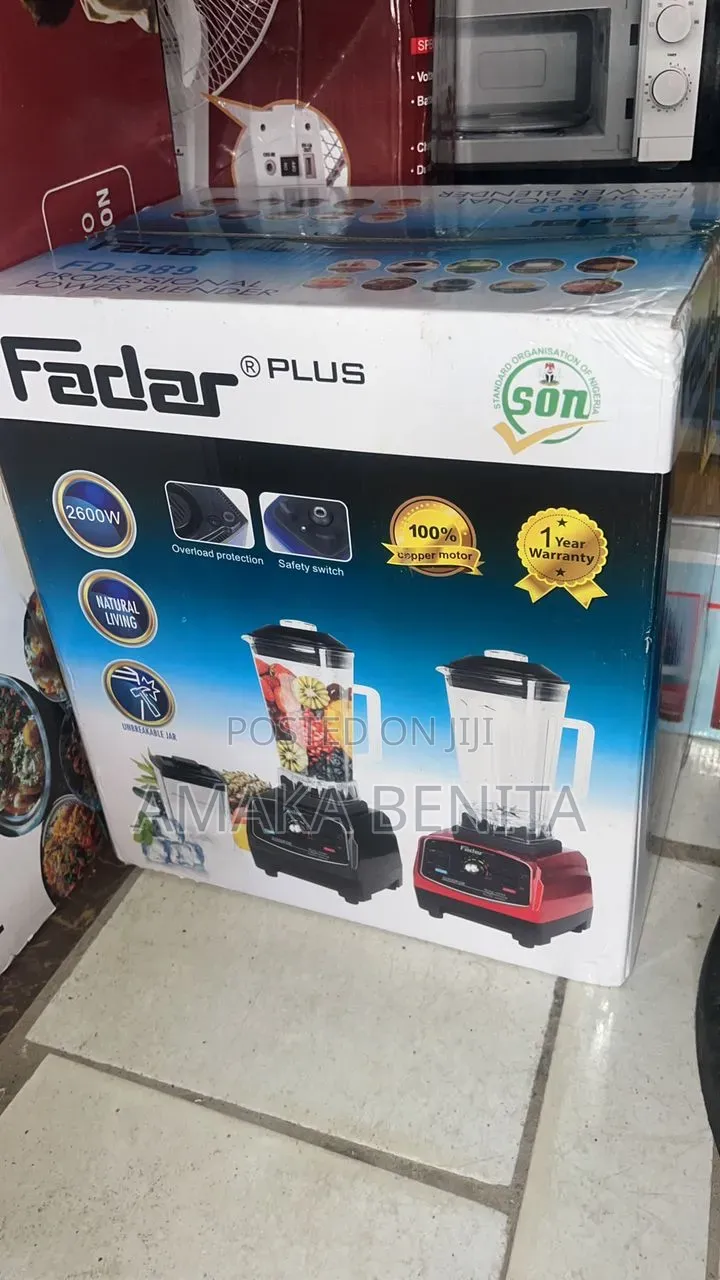Fadar Commercial Blender 2000watts