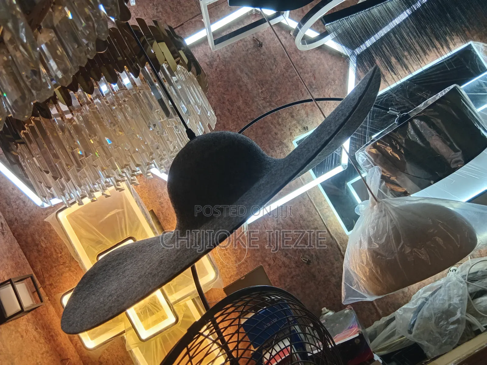 Hat Shaped Pendant Light