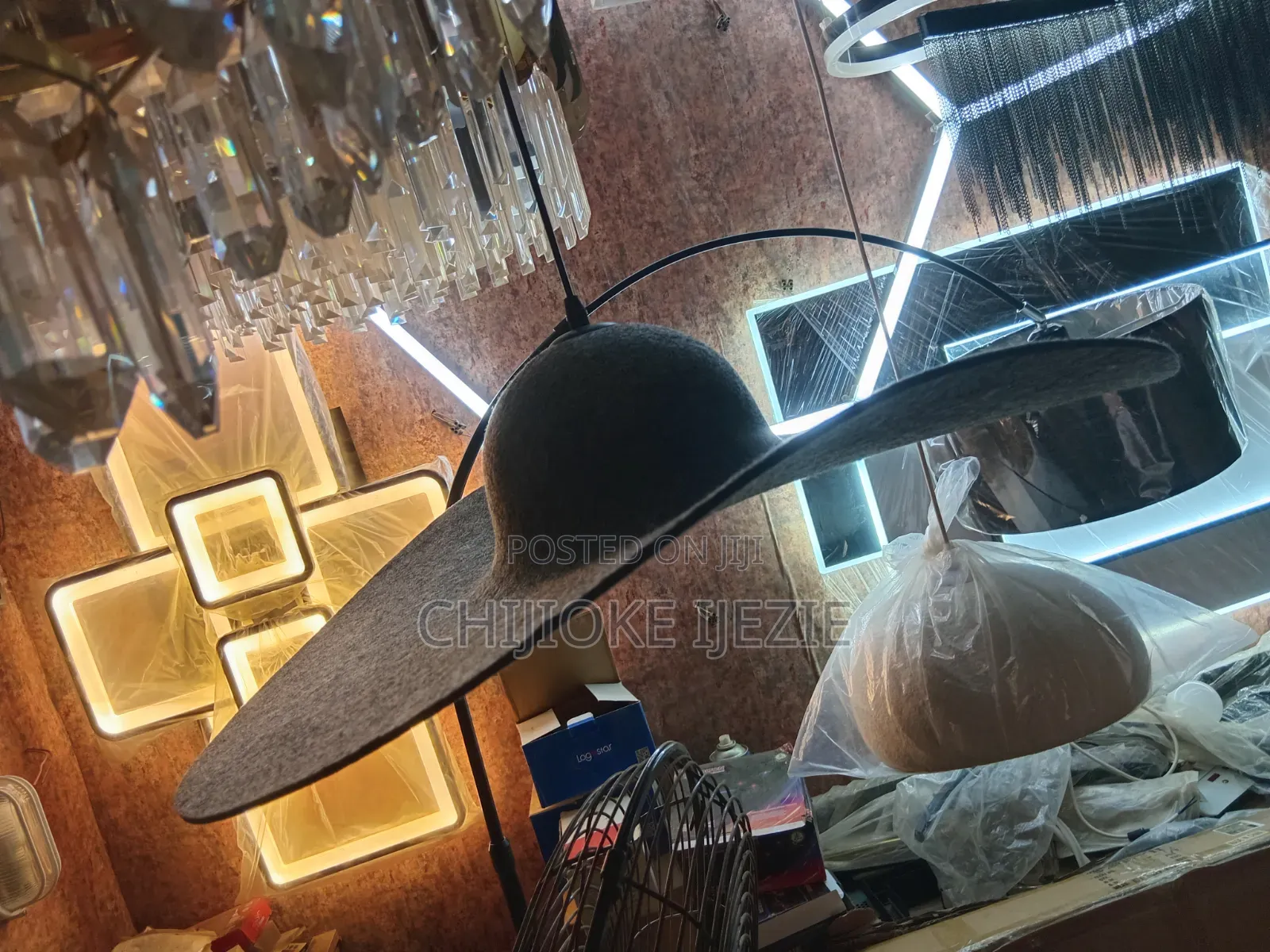 Hat Shaped Pendant Light