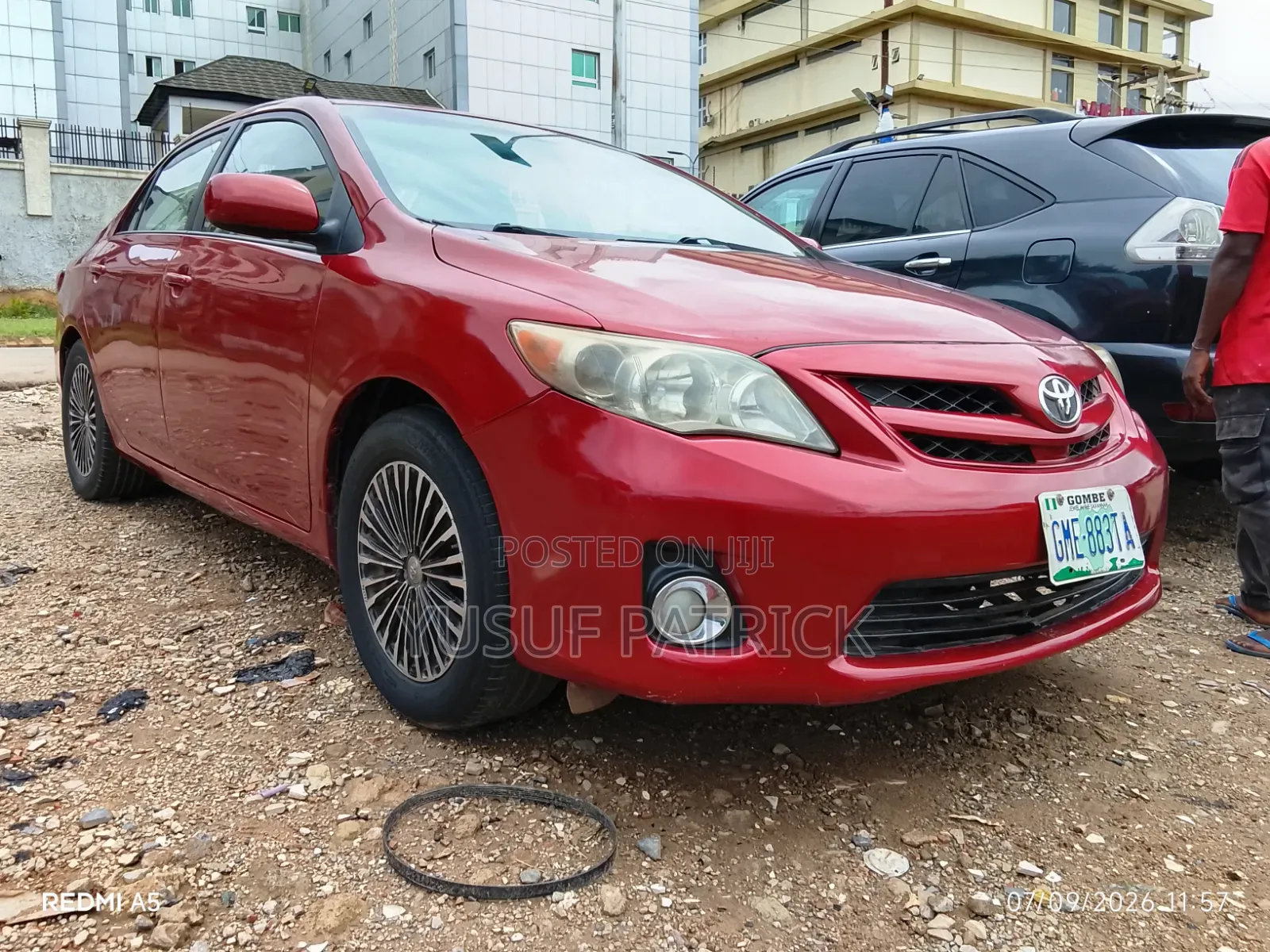 Toyota Corolla 2012 Red