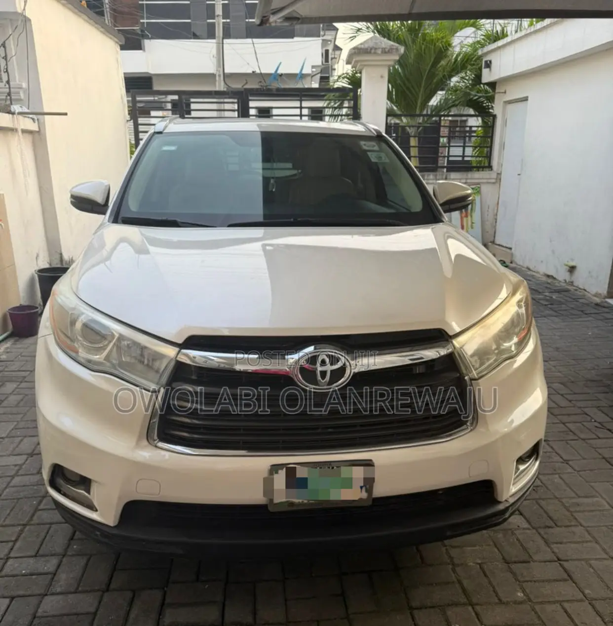 Toyota Highlander 2015 White